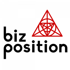 Black background with red geometric symbol inside a triangle, featuring circles and lines forming a complex pattern.
