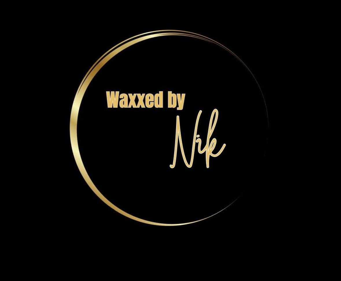 Black background with a gold crescent and text reading 'Waxed by Nfk'.